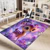 1PC Deer Flowers Extra Large Non Slip Floor carpet, Office, family, bedroom, Studio Large Area Rug Indoor Rugs