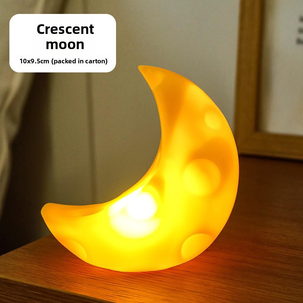 Cartoon Luminous Night Light, High Appearance Level, Small Gift, Children's Cute Moon Night Light