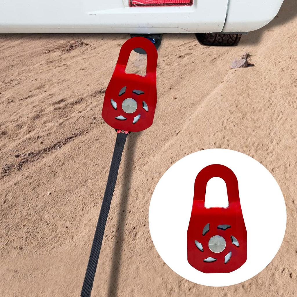 10 Tonne Winde Umlenkrolle 22.000 lb Kapazität Hochleistungs-Abschlepprolle Offroad-Bergung