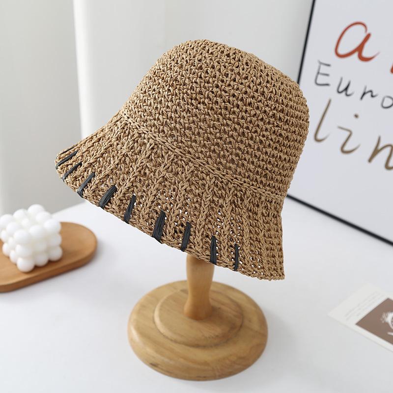 

Весна и Лето Открытый Дышащий Дорожный Ветрозащитный Панама Однотонный Солнцезащитный Рыбацкая Шляпа Осень Шляпа Ведро one size хаки