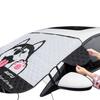 Cute Husky Car Windshield Snow Cover - Anti-Freeze, Anti-Snow, and Sun Protection