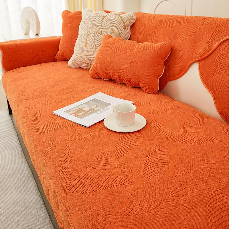 All-Inclusive Polštář na pohovku Čtyři roční období Univerzální Protiskluzový Žinylkový Jednoduchý Moderní Potah na pohovku do obývacího pokoje Krycí látka Zesílený