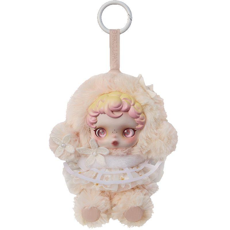POP MART Skullpanda Light Weaving Garden Collection Плюшевый кулон-кукла Мистери-боксы, Один Мистери-бокс