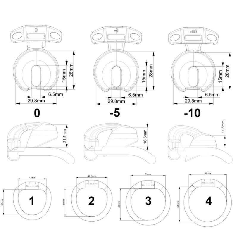 New Male Negative Electrode Chastity Cage Small Pot Lid with 4 Size Rings Chastity Device Sissy Cb Lock Penis Bondage Sex Toys
