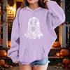 Kids Halloween Printed Hoodie Casual Loose Fit Pullover for Boys Girls Party and Daily Wear