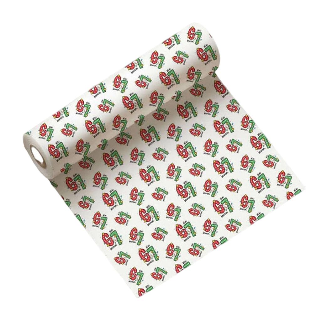 Christmas Gift Wrapping Paper Roll Holiday Decorative Packaging Material