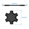 1Pcs 1 Male to 5 Female 3.5mm Audio Headphone Splitter  Phone Laptop MP3 Player