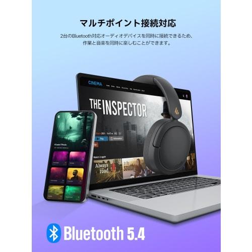 Bezdrátová sluchátka Edifier W800BT Pro s aktivním potlačením hluku [Bluetooth 5.4 / Potlačení hluku -44 dB / Kabelový zvuk ve vysokém rozlišení] Multi-Point