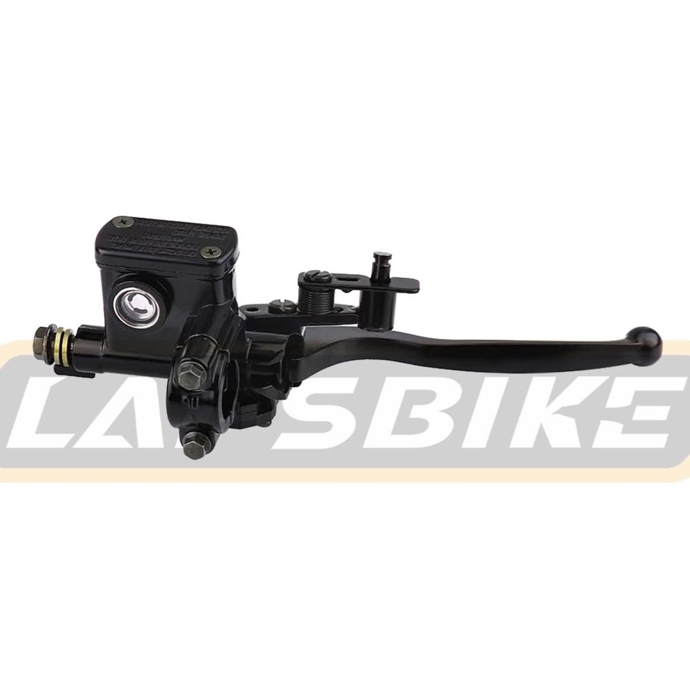

22mm L& R Brake Pump Front Master Cylinder Hydraulic Brake Lever Handle With Parking Brake & Stop Switch For ATV Quad Dirt Bike Right pump