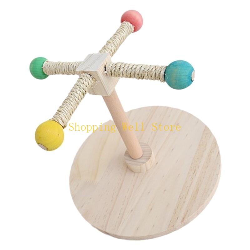 KX4B Sturdy Bird Perch Portable Accessory for Training Small Parrots