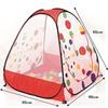 JISILI Kids' Ball House Tent with Storage Case, Perfect for Kids, Toddlers, and Babies, Indoor and Outdoor Use, Secret Base