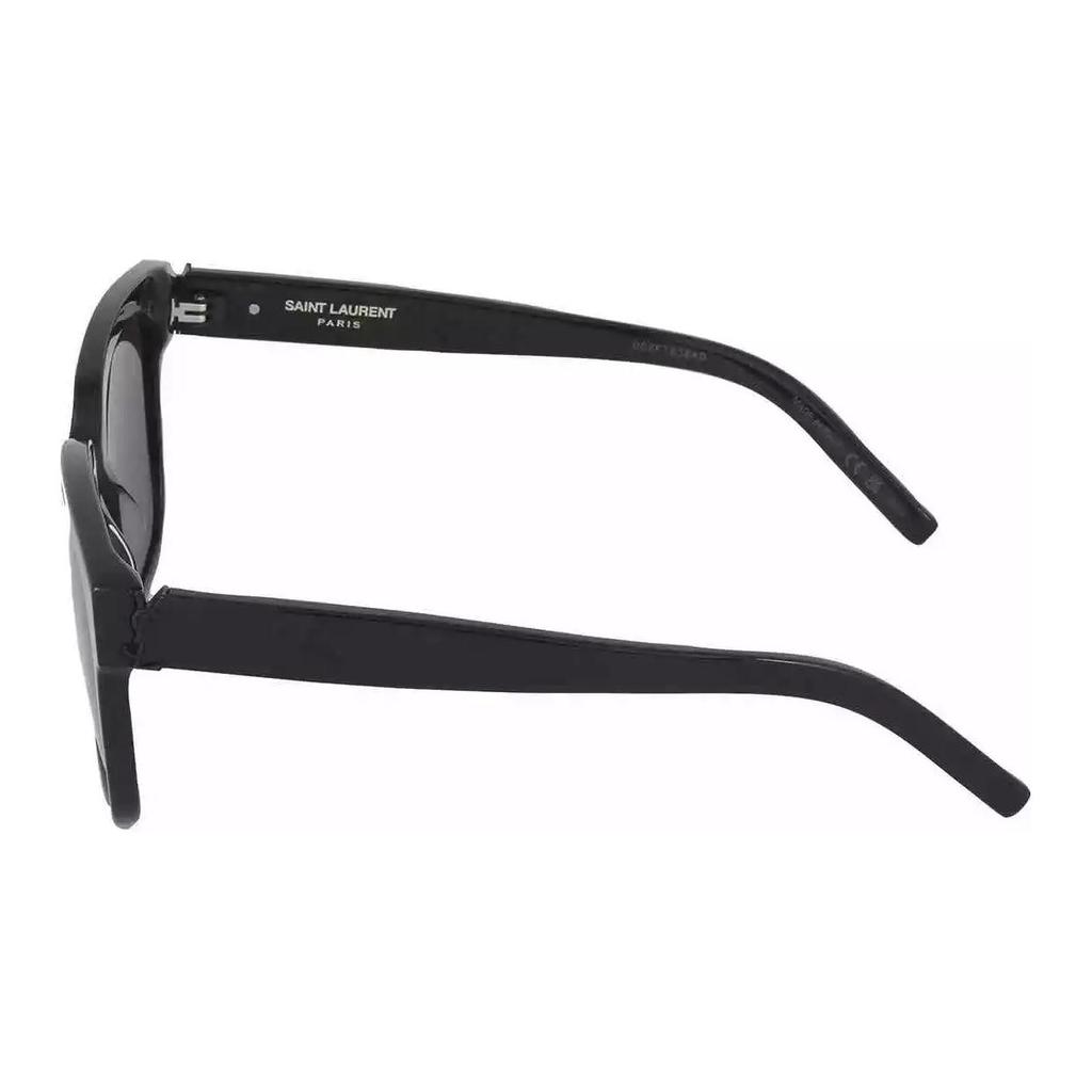 Saint Laurent Square Gray Lens Fashion Sunglasses Butterfly Style Unisex sunglasses Black SL-M40-001
