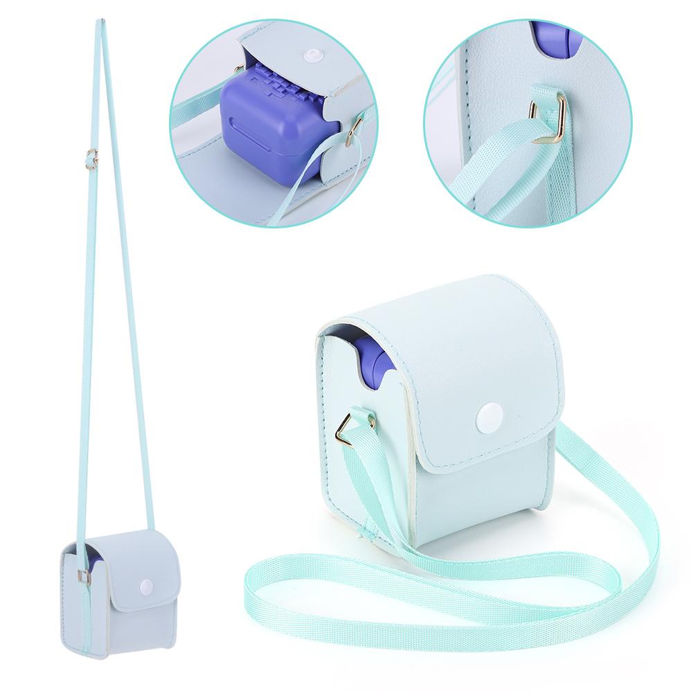 

PVC Carrying Case Travel Protective Storage Bag for Bitzee Interactive Toy зелений
