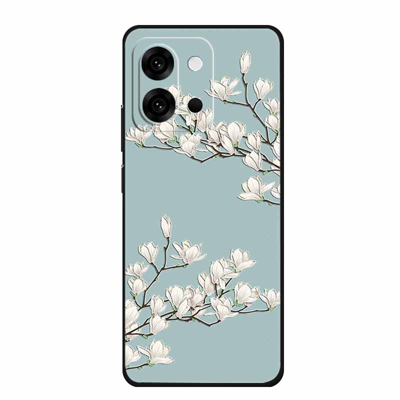 3D Emboss Case For OnePlus 13T 2025 Phone Case 13 T Coque Flowers Silicone Soft Back Cover For OnePlus 13s 2025 Case 13 s Funda
