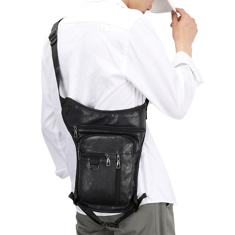 

1 шт., дорожная сумка для ног, поясная сумка, поясная сумка из искусственной кожи, поясная сумка через плечо, модная сумка