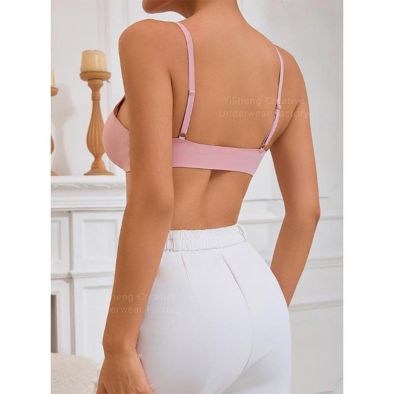 Sutien Femei Mărime Plus Fără Fir Închidere Frontală Push-Up Fără Cusături