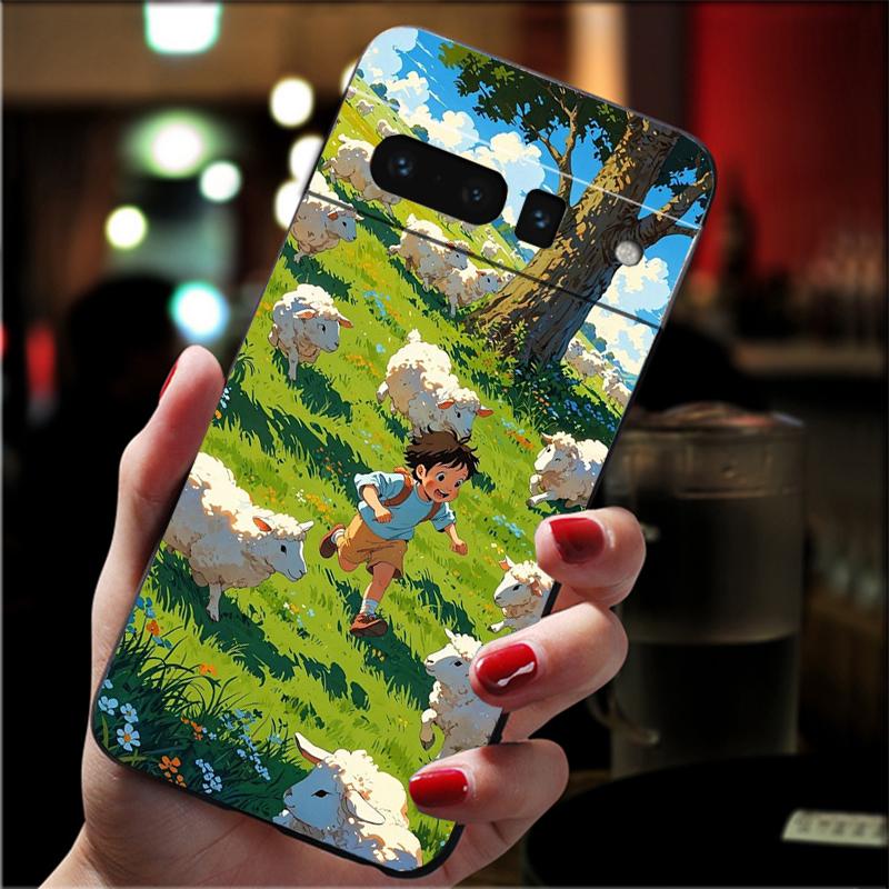 Anime Sceneary Art Phone Case For Google Pixel 10 9 Pro XL 9A 8 7 6 Pro Pixel 8A 7A 6A Pixel 8 7 6 5