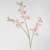 73cm Faux Butterfly Orchid 3 Fork Simulation Flower Real Touch Artificial Orchid Plant  Party