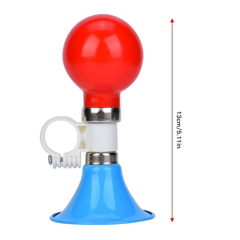 Metal Rubber Loud Children   Kids Bike Horn Warning   for Boys Girls Accessory (Red)