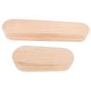 2Pcs Double Side Grooved Sewing Press Block Solid Heavy Wood Quilting Tool  Quilt Quilting Work