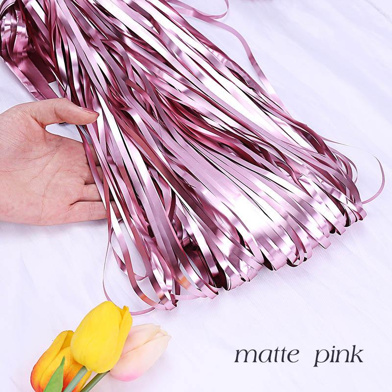 2M-3M Champagne Gold Matte Party Backdrop Fringe Tinsel Foil Curtains Adult Happy Birthday Wedding Decoration Photo Booth Drape