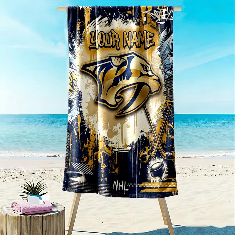 Kansas City Pride Custom Name Text Personalized Beach Towel, Quick-drying, Easy to Care for, Suitable for Both Fitness and Beach Vacations,Sports Esse