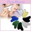 Pink Heart Shaped Crystal Facial Massaging Tool Smooth Jade Roller For Beauty And Wellness