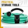 Storage Strap Heavy-Duty Hook Holder With Adjustable Buckle Nylon Heavy Cord Storage Straps Wire Management