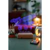 Gift 3d Propeller Plane 16 Colors Decorative Led Lamp