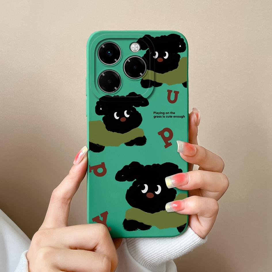 Pouzdro pro Infinix Hot 50 Pro Plus 50i Note 40X Smart 9 Zero 40 4G 5G Měkký kryt Malý květinový vzor Silikon Odolný protiskluzový Pro Infinix Nové pouzdro