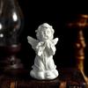 Resin  Angel Figurine Prayer Statue Desktop Ornaments Peaceful