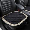 Car Cushion 1pc Plush Warm Cotton Pad Comfortable Lace Car Cushion Non-slip Breathable Car Cushion
