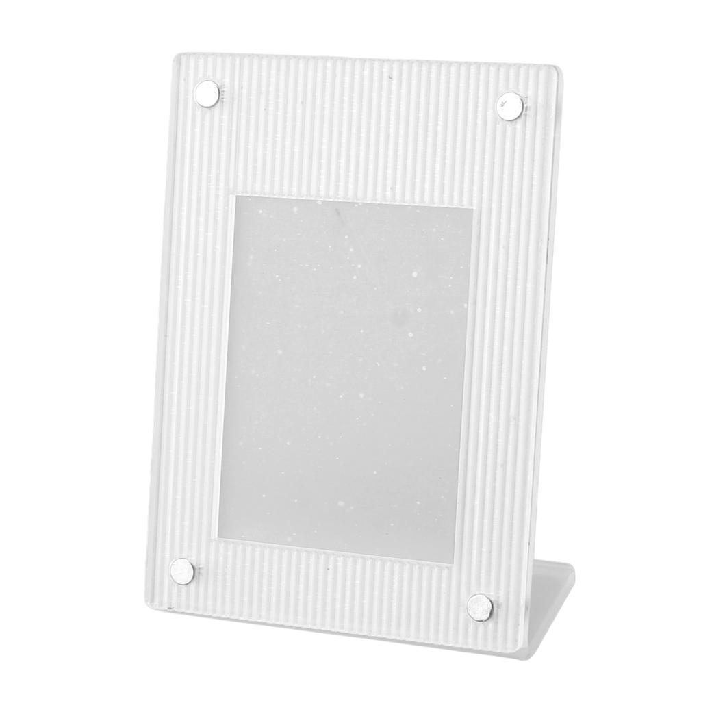 Picture Frame Clear Acrylic Magnetic Universal 3 Inch Photo Frame for Card Movie Ticket