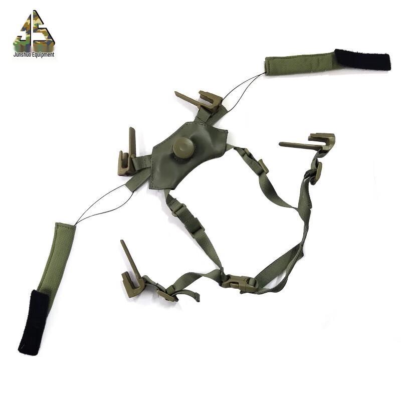 Tactical Helmet Rail Suspension System