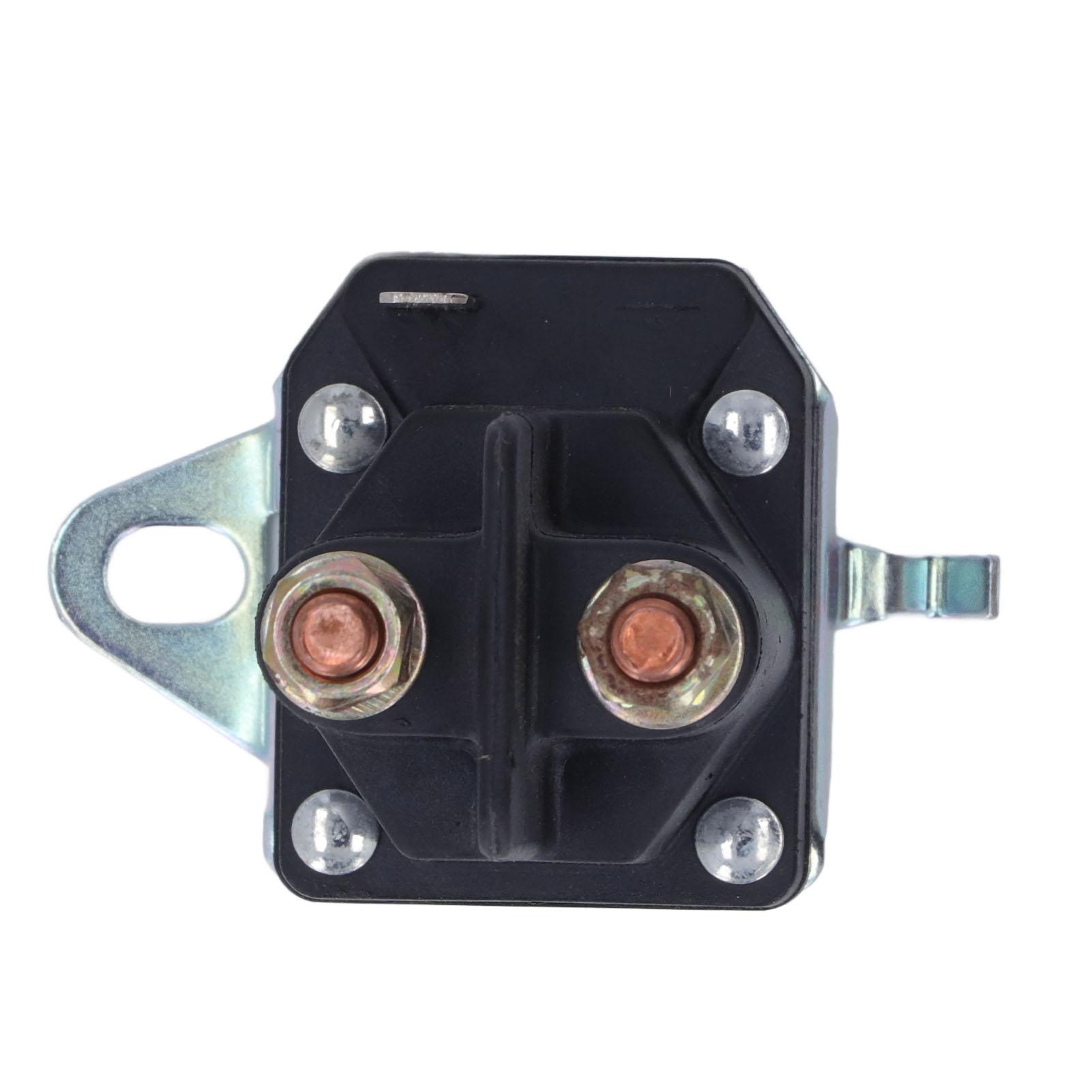 

Starter Solenoid Relay 12VDC Lawn Mower Replacement Parts 3 Pin Magnetic Switching for ATVs Snowmobiles