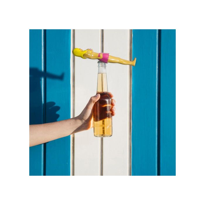 Bottle Opener - Brenda - 21 Cm - Original Design - Blonde Doll - Fun Aperitif Accessory