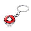 Naruto Sharingan Keyring Featuring Sharingan Design And Zinc Alloy Material For Collectors
