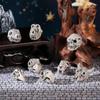 Miniature Antique Animal Skull Resin Ornament for Halloween Decor