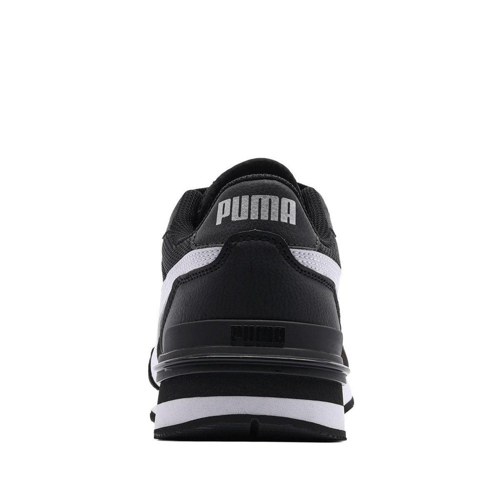 Puma ST Runner V4 Mesh Unisex Schwarz Weiß Silber 399666-01