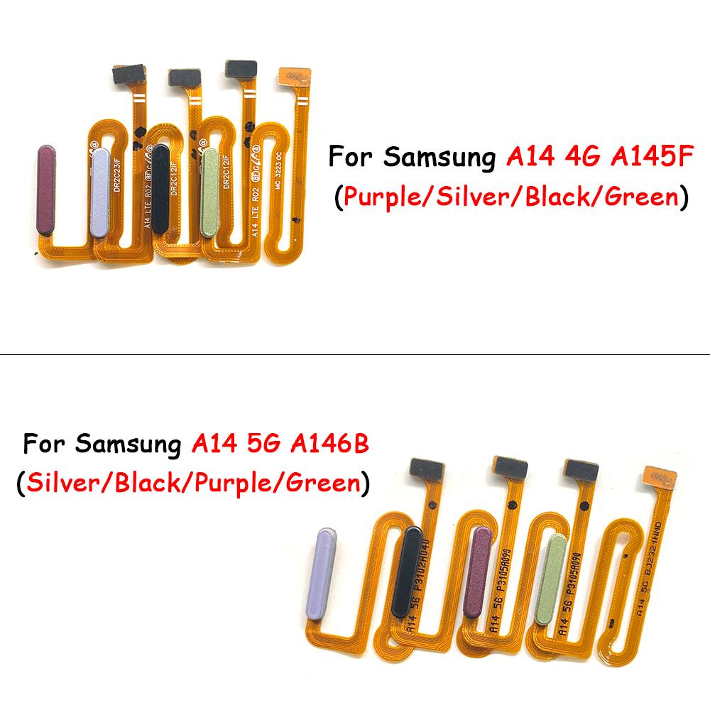 10 Stück, NEU Getestet für Samsung A32 A14 A13 5G A22 A23 A13 4G A04S A03S A12 Fingerabdrucksensor Scanner Tastatur Home-Button-Kabel