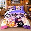 Aphmau Pattern Bedding 3Pcs Set Bed Sheet And Pillowcases For Indoor Bedroom