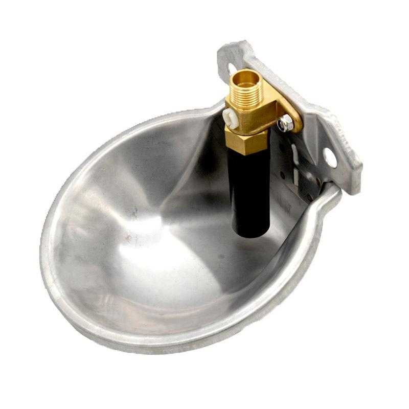 Automatic Drop-Resistant Sheep Water Bowl with Copper Valve and Durable Plastic