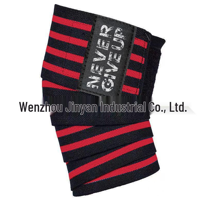 Profesjonalne Elastyczne Wsparcie Stawów: Unisex Ochraniacze na Kolana i Nogi do Martwego Ciągu