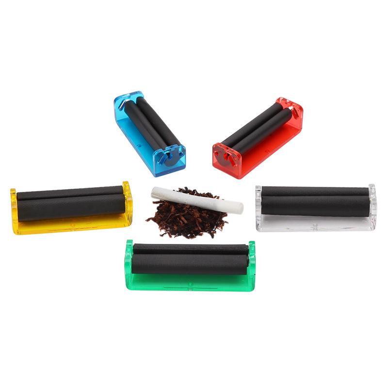 Portable Manual Plastic Cigarette Roller - Easy To Use Hand-Rolled Cigarette Machine