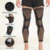 1/2Pcs Copper Long Knitted Compression Knee Braces Full Leg Sleeves For Men Women Support Exercise Pain Relief