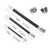 Flexible Shaft 1/4 3/8 1/2 High Torque Extension Bar Conversion Head Drive Socket Ratchet Wrench Hand Spring Post Extension Rod