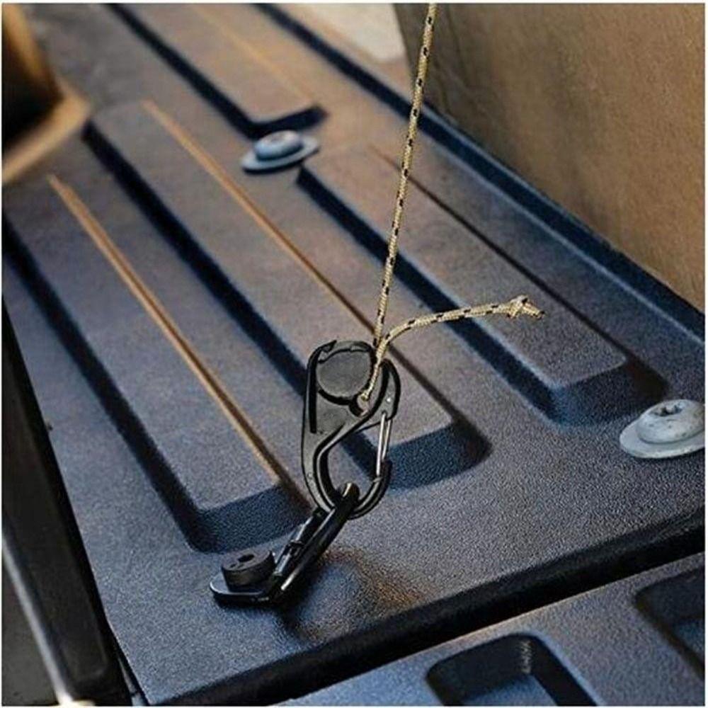 1/2/5pcs Black Cast Hooks 66*34mm Hanging Rope Hook New Self-Locking Binding Fixed  Outdoor Tools