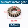 Quality Motor Gear 18/19-Teeth Bearing Steel Material Sunroof Motor Gear Repair Kit Easy Fixng for W203 W204 W211 Auto Car Parts