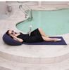 Inflatable Outdoor Beach & Picnic Mat with Pillow - Moisture-Proof Flocking Material