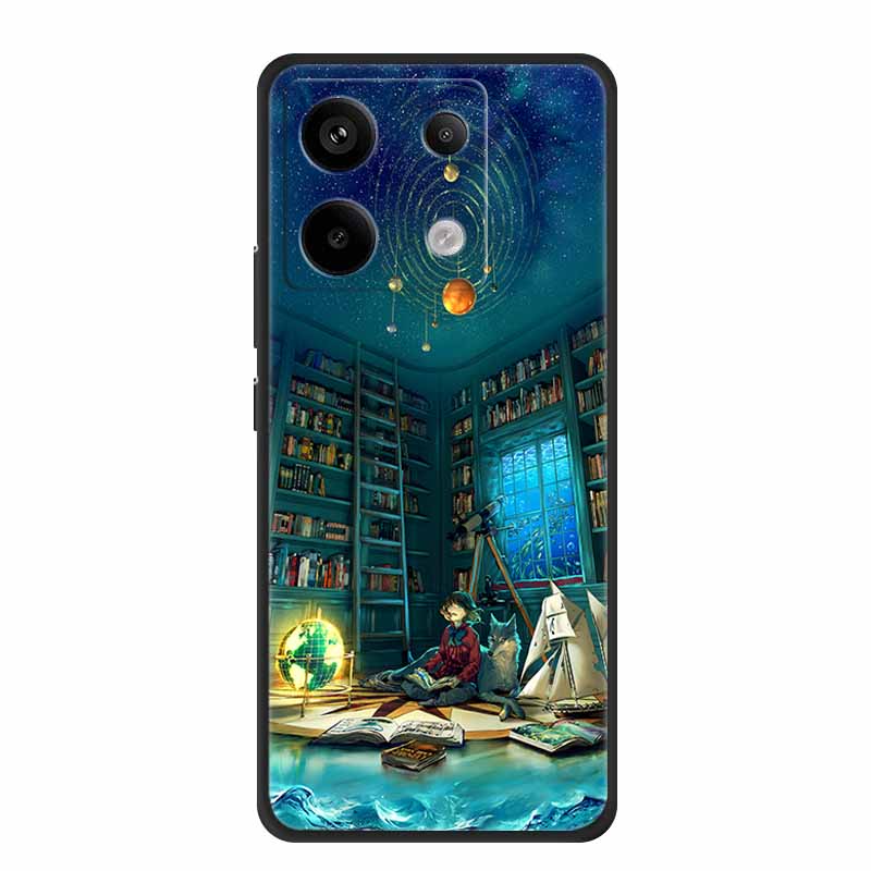 Do etui Xiaomi Redmi Note 13 Pro 5G Luksusowe Miękkie Silikonowe TPU Tylna Osłona Etui na Telefon Redmi Note13 Pro Plus 5G Odporne na Wstrząsy Fundas